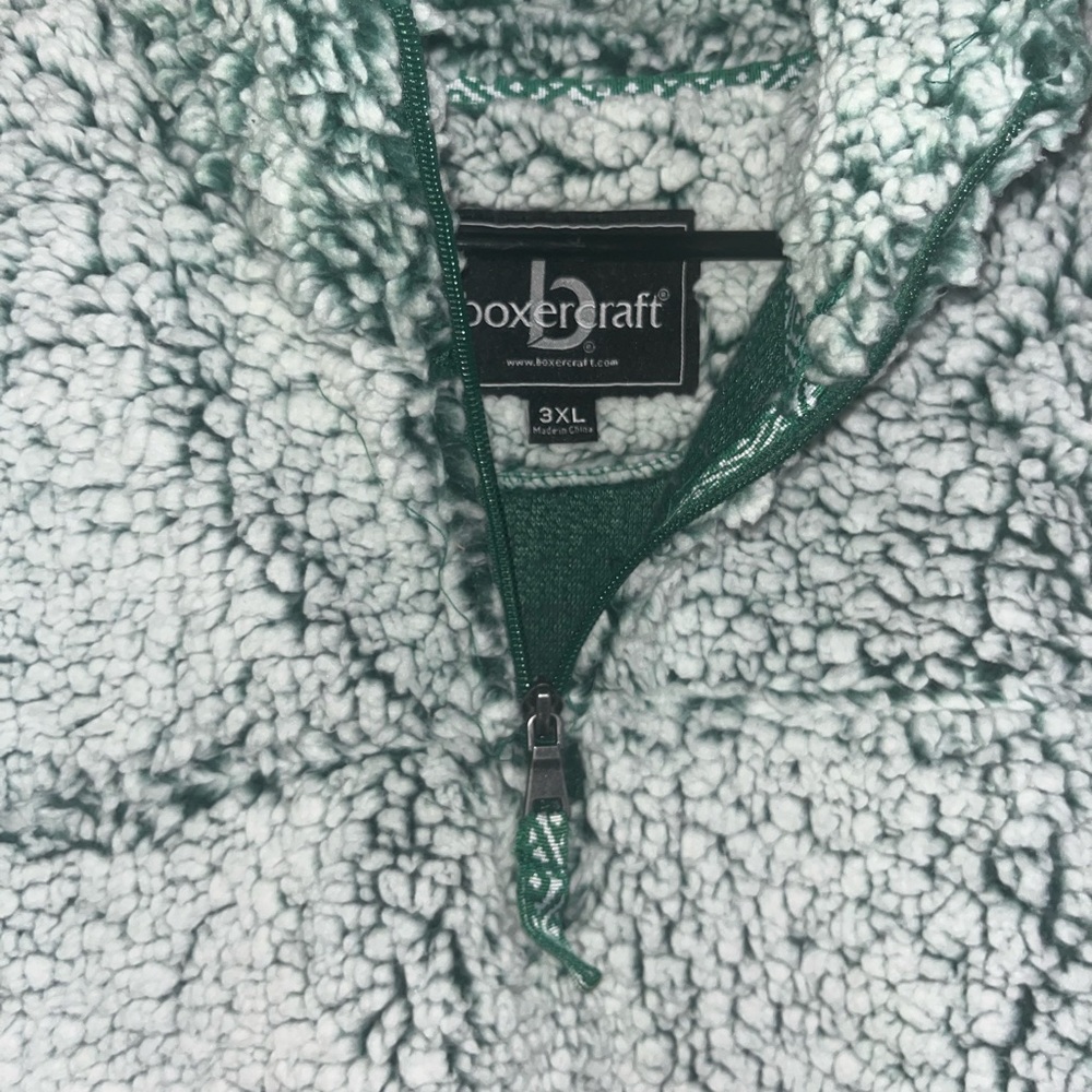 Boxercraft Forest Green Sherpa Jacket